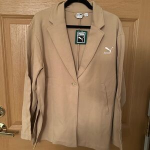 Puma Women's Beige Blazer